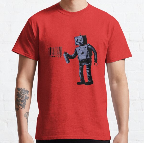 Tagging Robot Classic T-Shirt