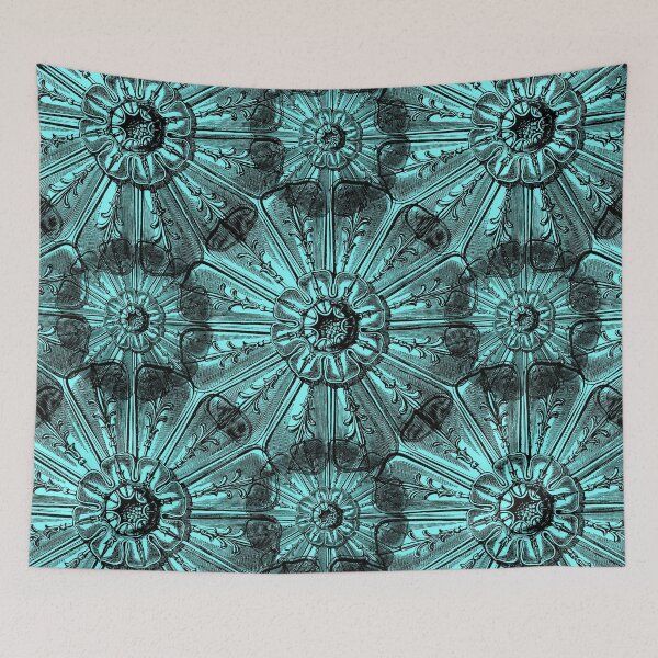 Item preview, Blue vintage decoration pattern #1 designed and sold by Carrie_Anne_Designs.