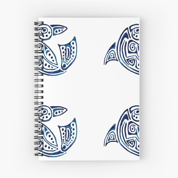 Item preview, Four blue dolphins, tattoo designed and sold by Zamen.