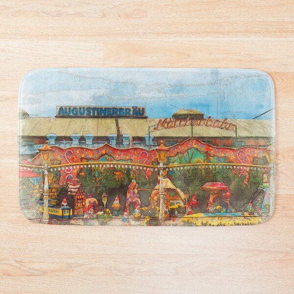 Item preview, Munich Beer Festival - fairy tale train and Bierzelt designed and sold by Art-Frankenberg.