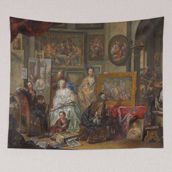 Item preview, The artist’s studio - Johann Georg Platzer designed and sold by themasters.