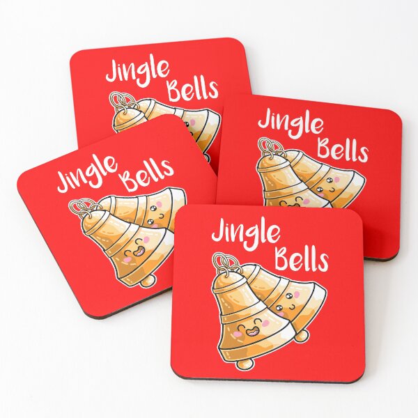 Item preview, Kawaii Cute Christmas Jingle Bells designed and sold by Flaming Imp.