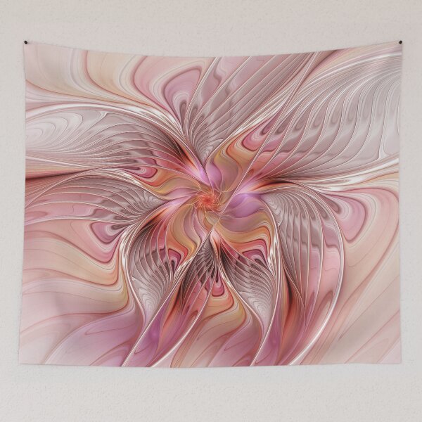 Item preview, Abstract Butterfly, Colorful Fantasy Fractal Art designed and sold by gabiwArt.