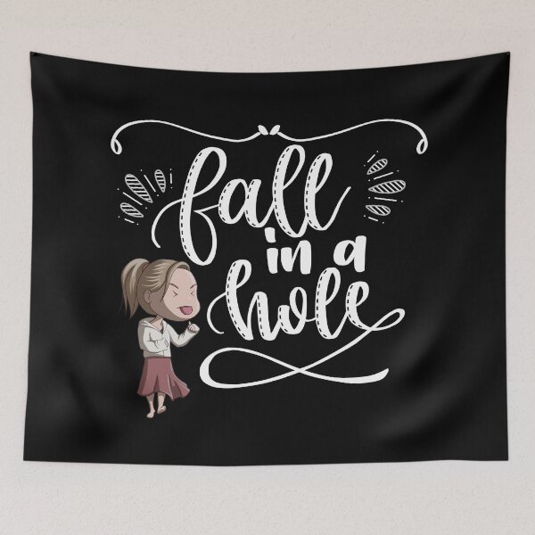 Item preview, Fall In A Hole! designed and sold by friday-toons.