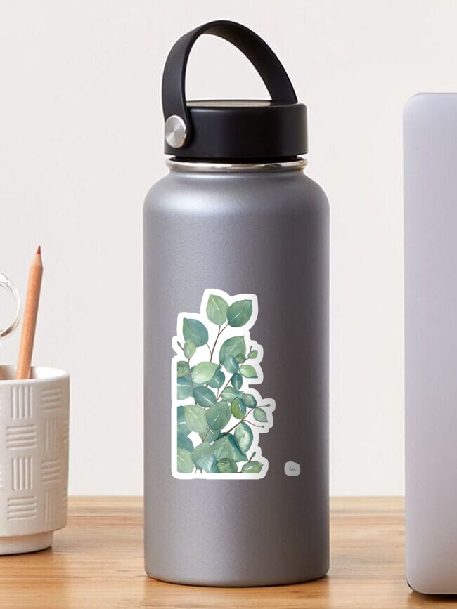 Thumbnail 1 of 3, Sticker, Eucalyptus Leaves designed and sold by Artbylees.