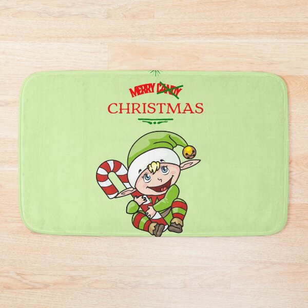 Item preview, Christmas Elf Cartoon designed and sold by SuperMerchMan.