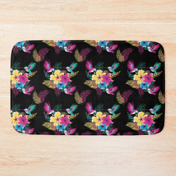 Item preview, Bright Tropical Hummingbirds Pattern designed and sold by PaulaBowles.
