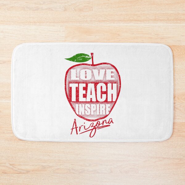 Item preview, Red for Ed Apple Arizona Teachers Distressed designed and sold by RiffXS.