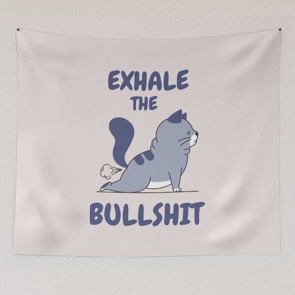 Item preview, Exhale The Bullshit  designed and sold by teegear.
