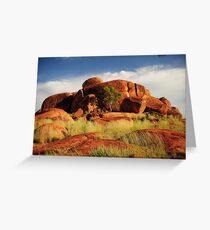 Devils Marbles Greeting Card