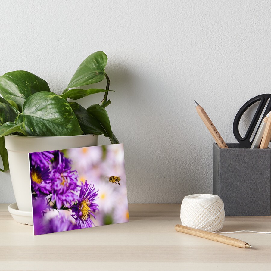 Busy as a bee Art Board Print
