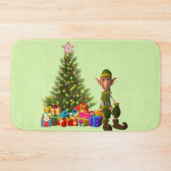 Item preview, Christmas Tree and Elf designed and sold by SuperMerchMan.
