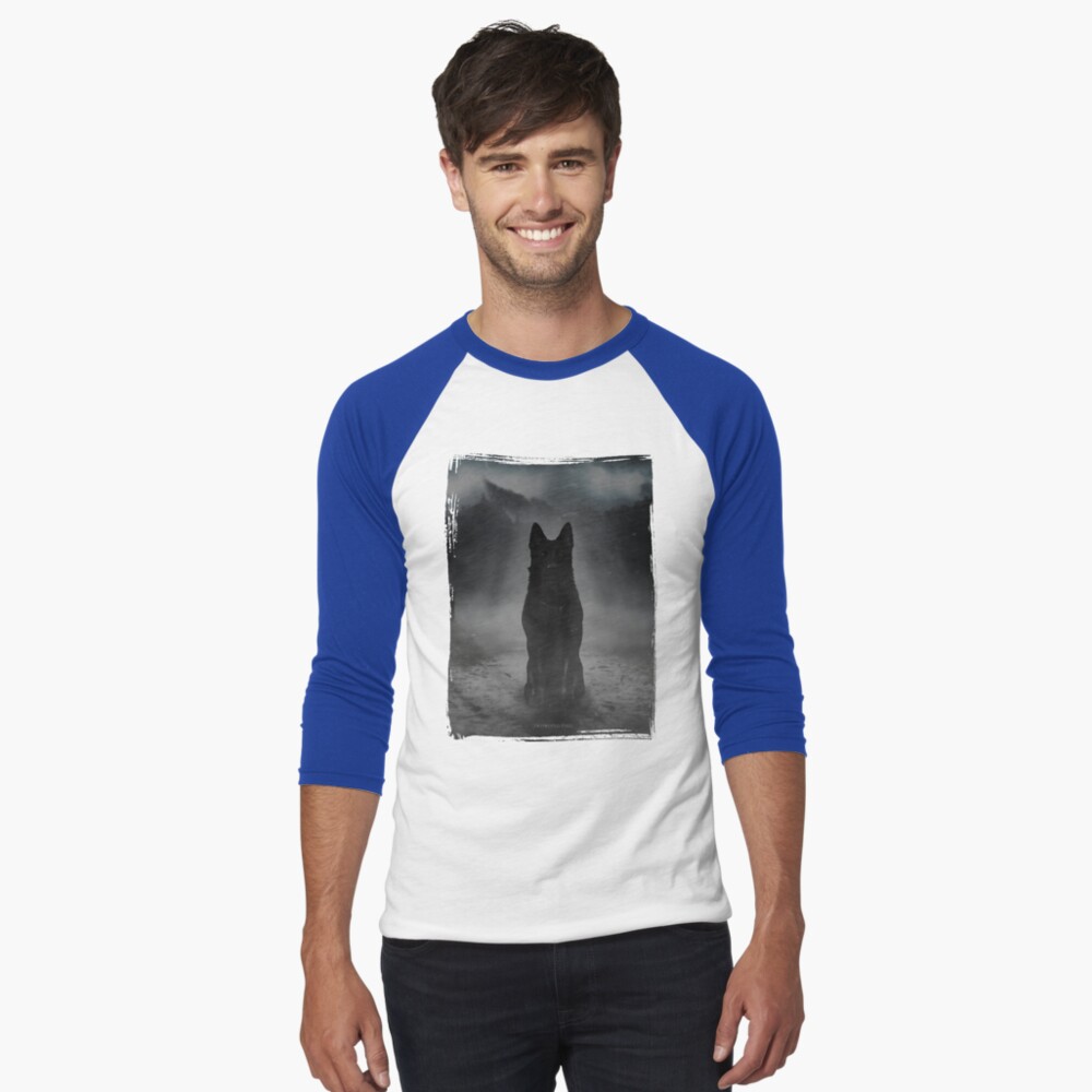 Item preview, Baseball ¾ Sleeve T-Shirt designed and sold by Destroyed-Pixel.