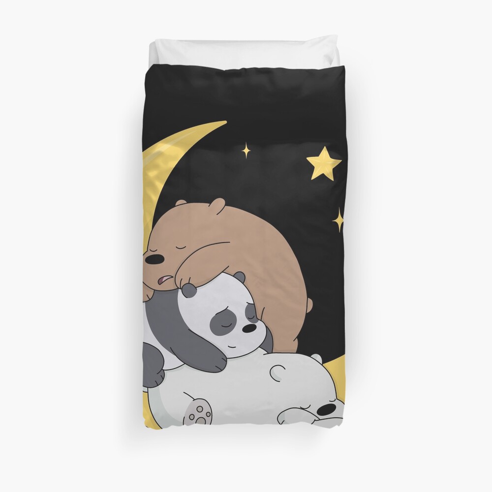 We Bare Bears Duvet Cover