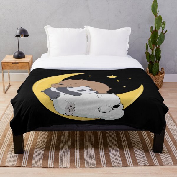We Bare Bears Throw Blanket