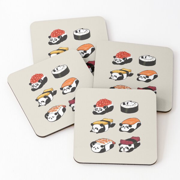 Item preview, Sushi Panda designed and sold by Huebucket.