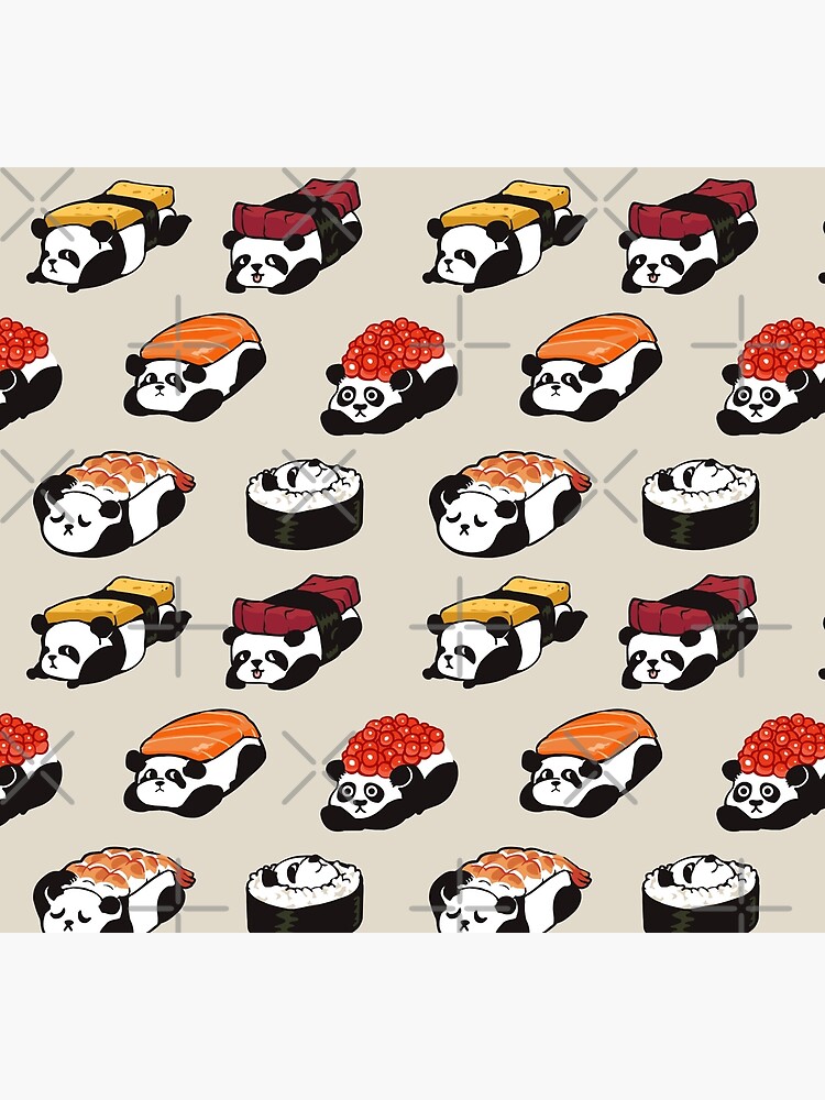 SUSHI PANDA by Huebucket