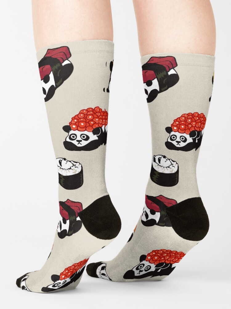 Alternate view of SUSHI PANDA Socks
