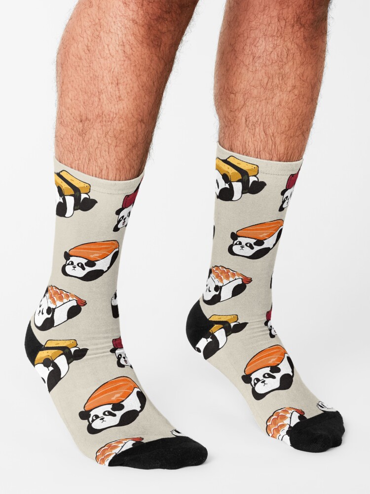Alternate view of SUSHI PANDA Socks