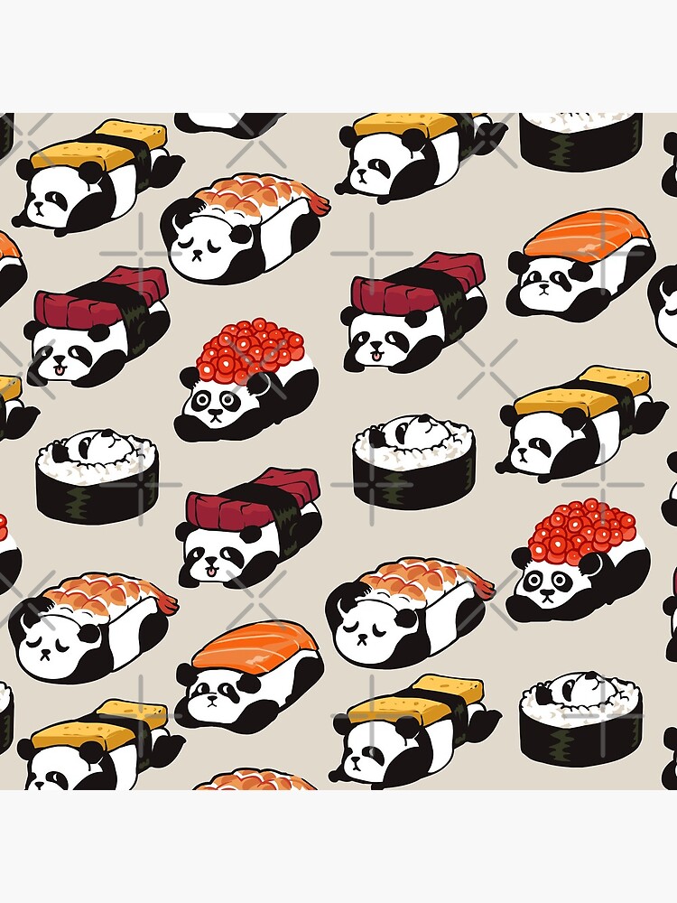 SUSHI PANDA by Huebucket