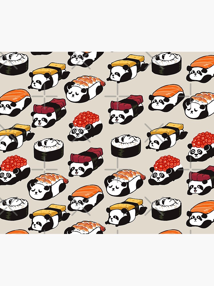 Sushi Panda by Huebucket