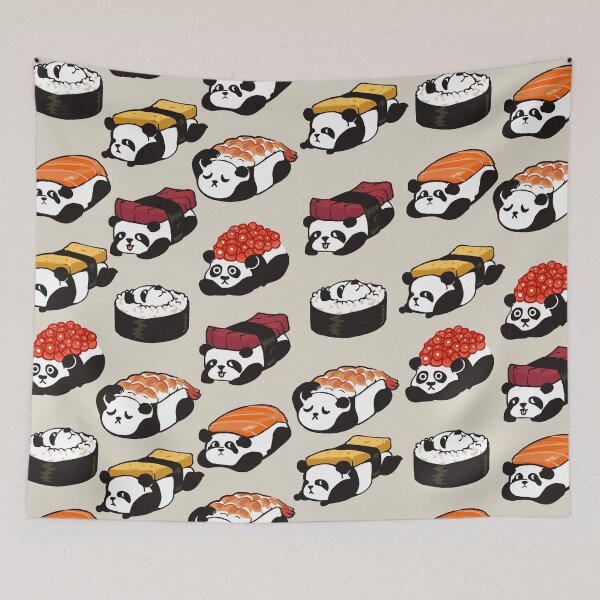Item preview, Sushi Panda designed and sold by Huebucket.