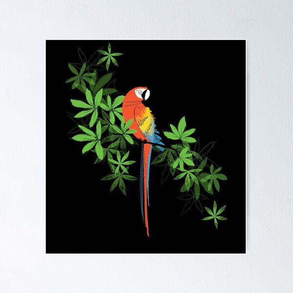 Item preview, Tropical Night Parrot designed and sold by PaulaBowles.