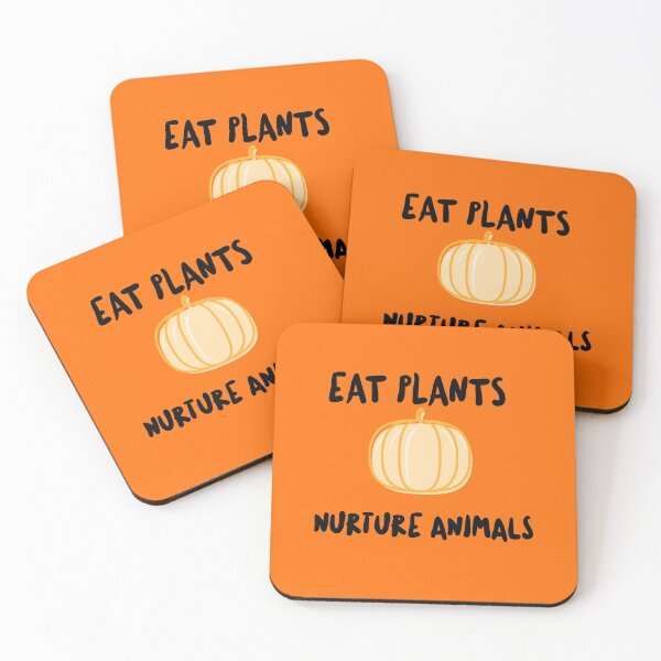 Item preview, Eat Plants Nurture Animals Gift For Pumpkin Loving Vegans  designed and sold by hcetinuk.