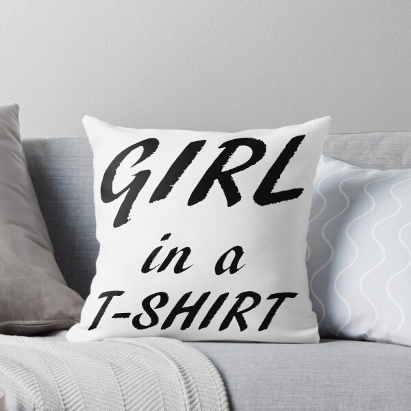 Item preview, Girl in a T-shirt designed and sold by saechla.