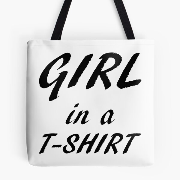 Item preview, Girl in a T-shirt designed and sold by saechla.
