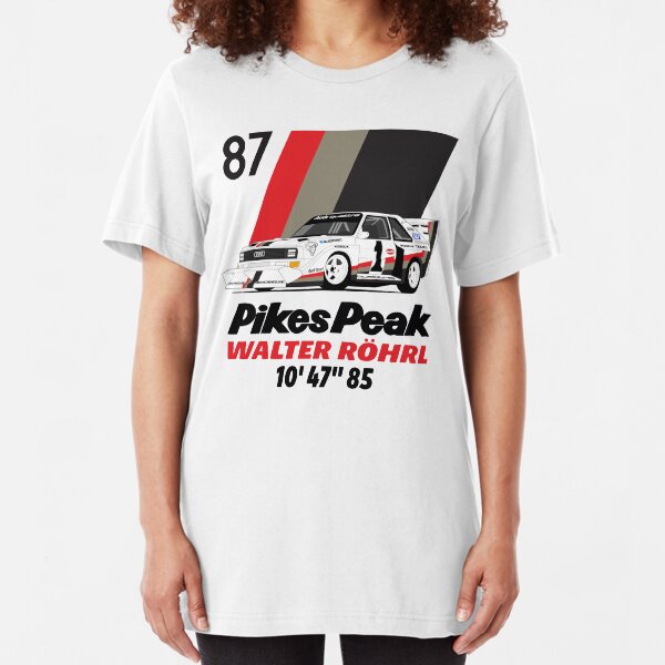 Walter Rohrl 1987 Slim Fit T-Shirt