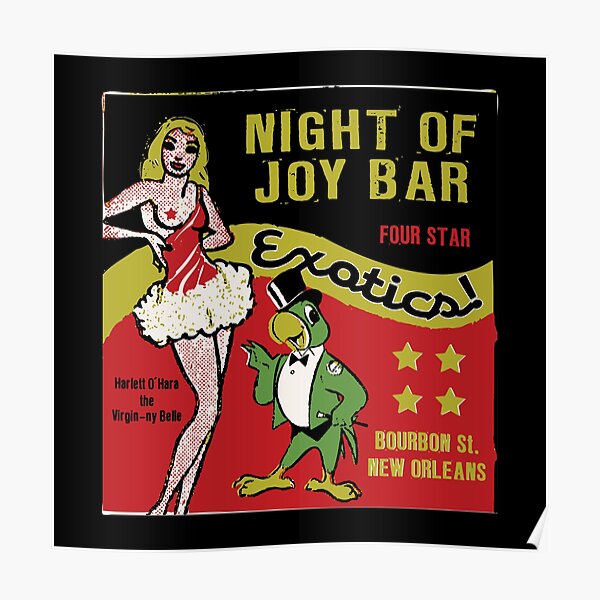 Night Of Joy Bar Poster
