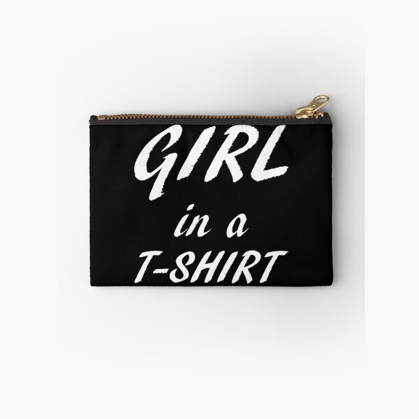 Item preview, Girl in a T-Shirt - White designed and sold by saechla.