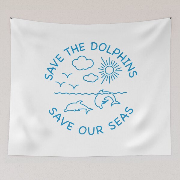 Item preview,  Save the dolphins  designed and sold by Vectorqueen.