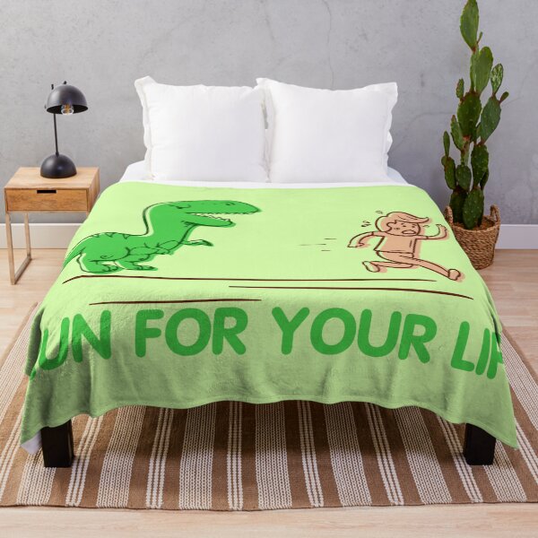 Item preview, Run For Your Life! | Funny T-Rex Runner Gifts designed and sold by IslandLakeTree.