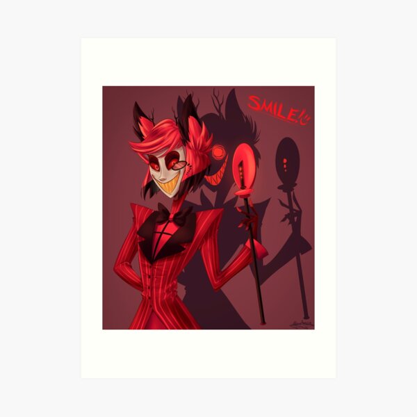 Hotel Alastor de Hazbin Lámina artística