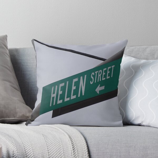 Helen Street Throw Pillow