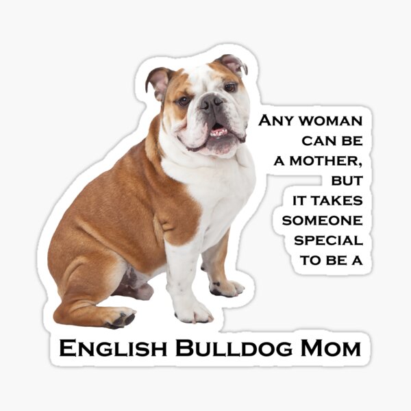 Item preview, English Bulldog Mom designed and sold by DogLove.