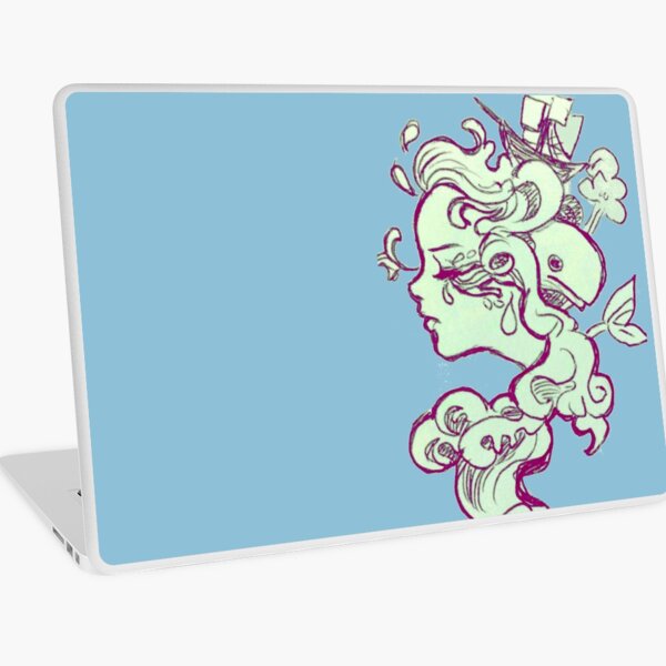 Ocean Tears Laptop Skin