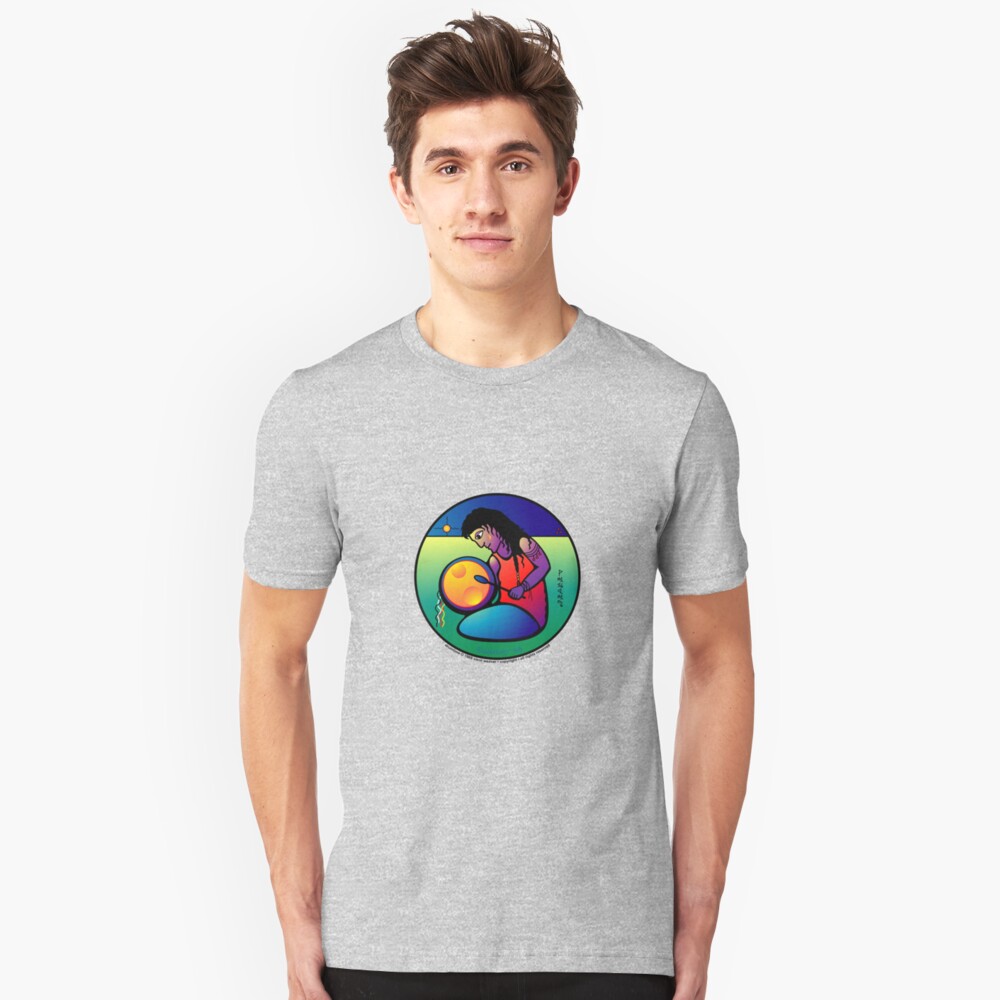 drumtime... by carol weaver... Slim Fit T-Shirt