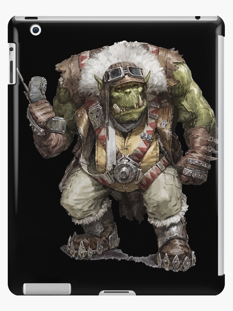 Aeronautica Imperialis Ork pilot iPad Case Skin