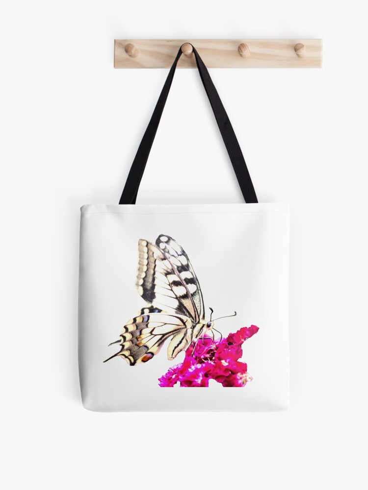 Thumbnail 1 von 2, Stofftasche, Geschenkidee Foto Schwalbenschwanz designt und verkauft von Igelchen.