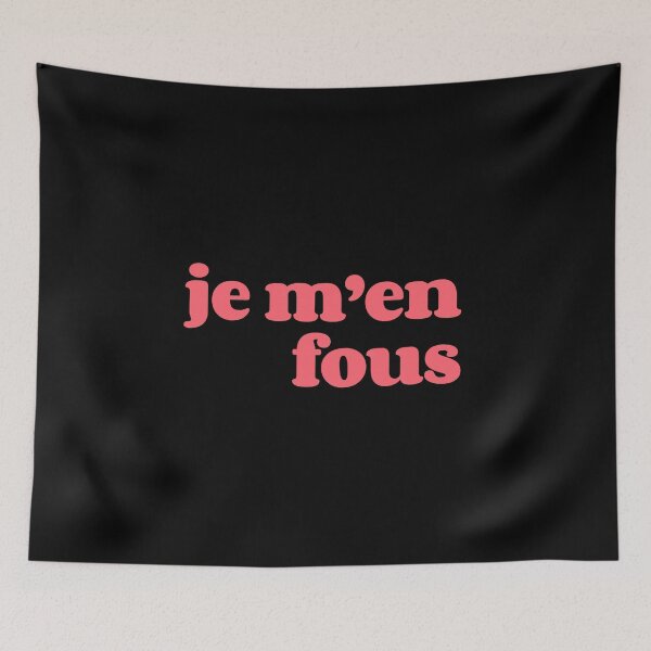 Item preview, Je men fous  I do not care I dont give a F**K designed and sold by Scoopivich.