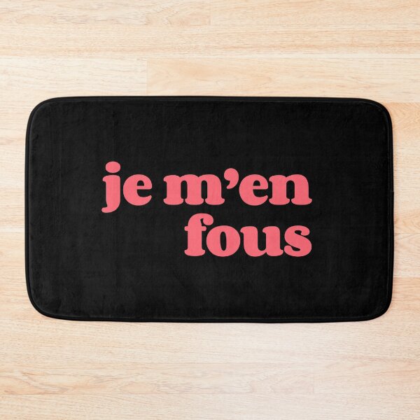 Item preview, Je men fous  I do not care I dont give a F**K designed and sold by Scoopivich.