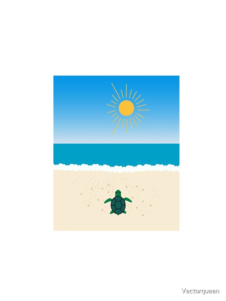 Thumbnail 4 of 4, iPhone Case, turtle designed and sold by Vectorqueen.
