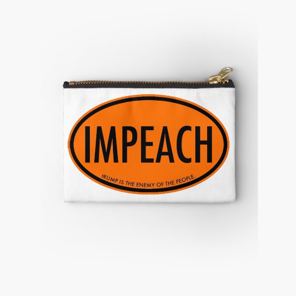 Item preview, IMPEACH Orange Oval - tRump is the Enemy of the People designed and sold by Thelittlelord.