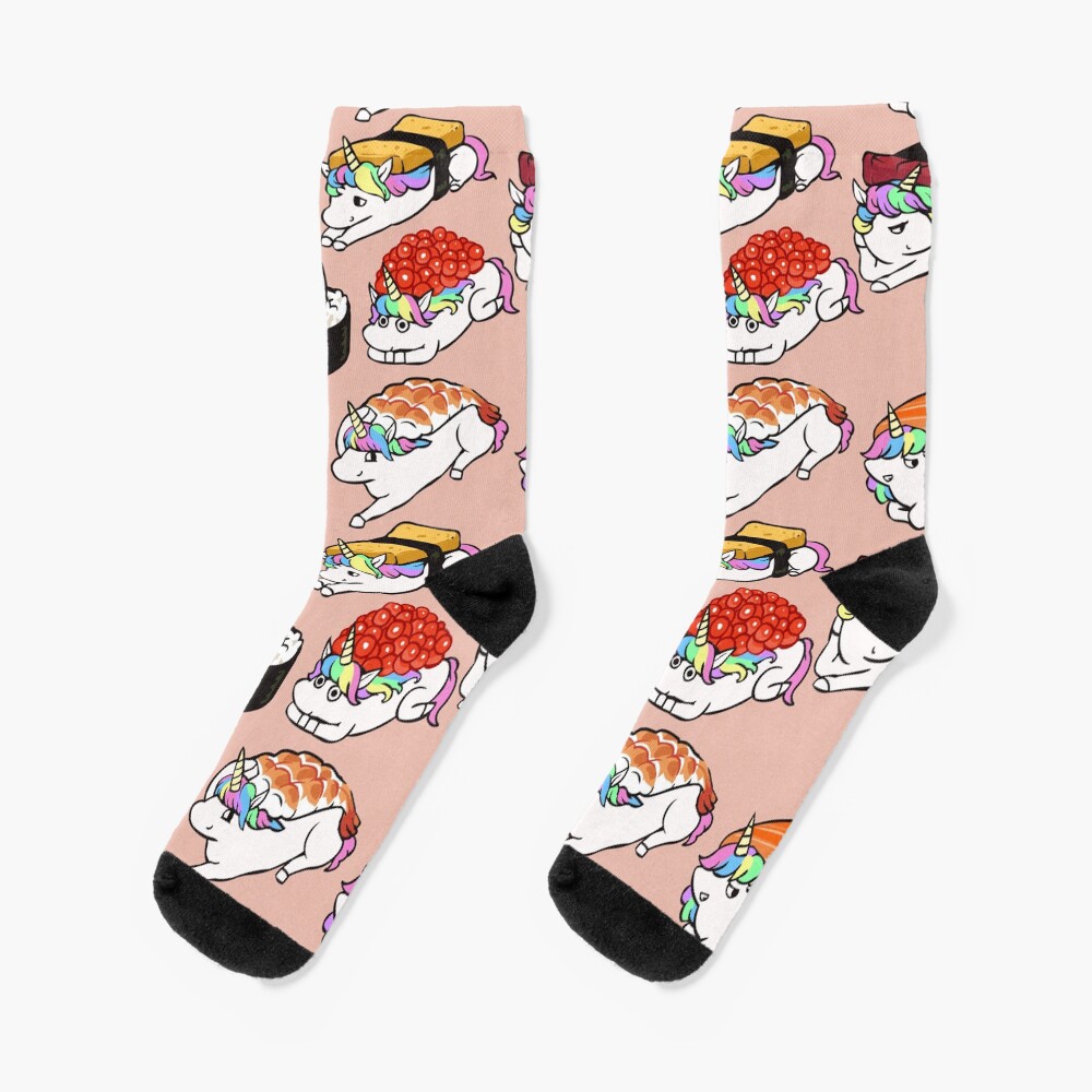 Sushi Unicorn Socks