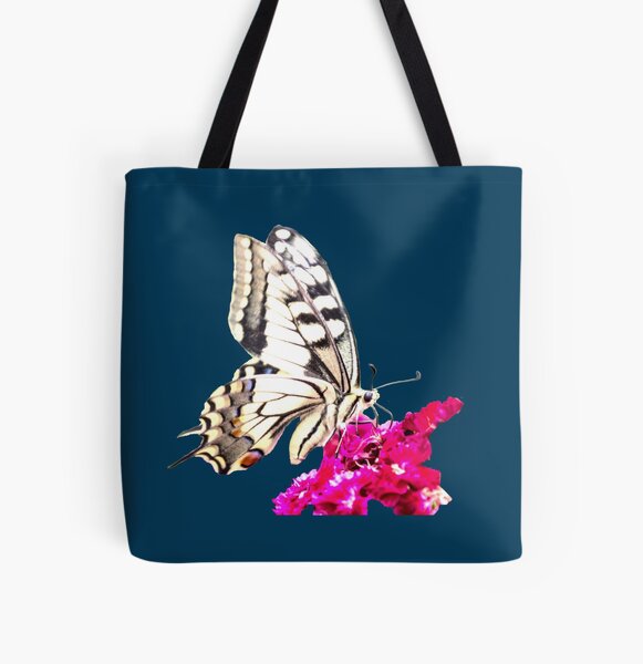 Geschenkidee Schmetterling Schwalbenschwanz Allover-Print Tote Bag