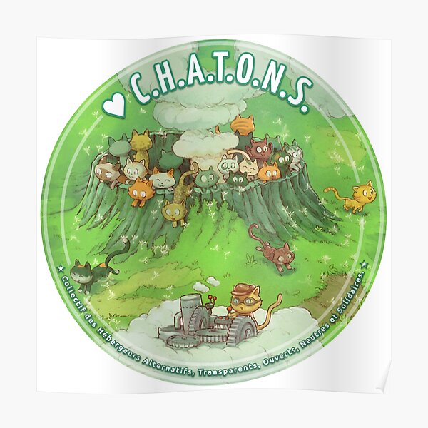 Love C.H.A.T.O.N.S - Contributopia Poster
