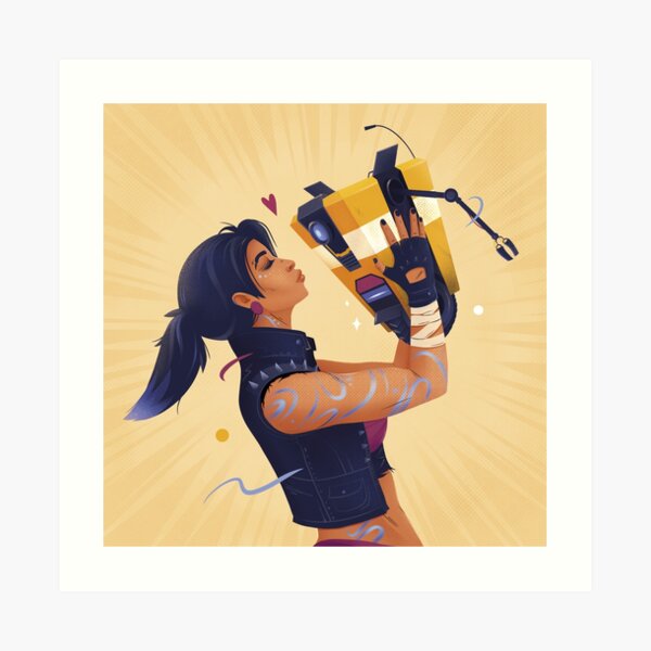 Claptrap and Amara Art Print